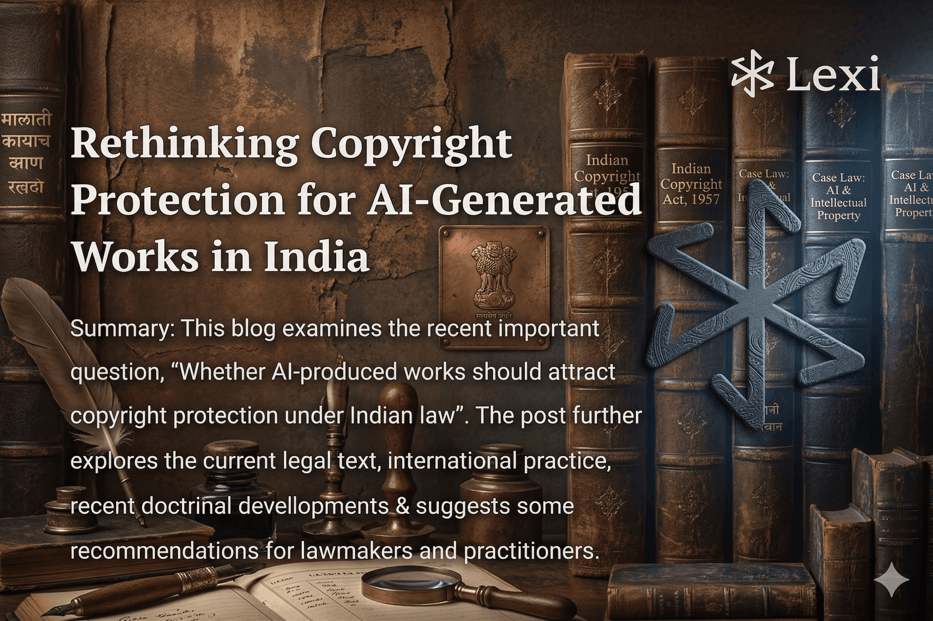 Rethinking Copyright Protection for AI-Generated Works in India