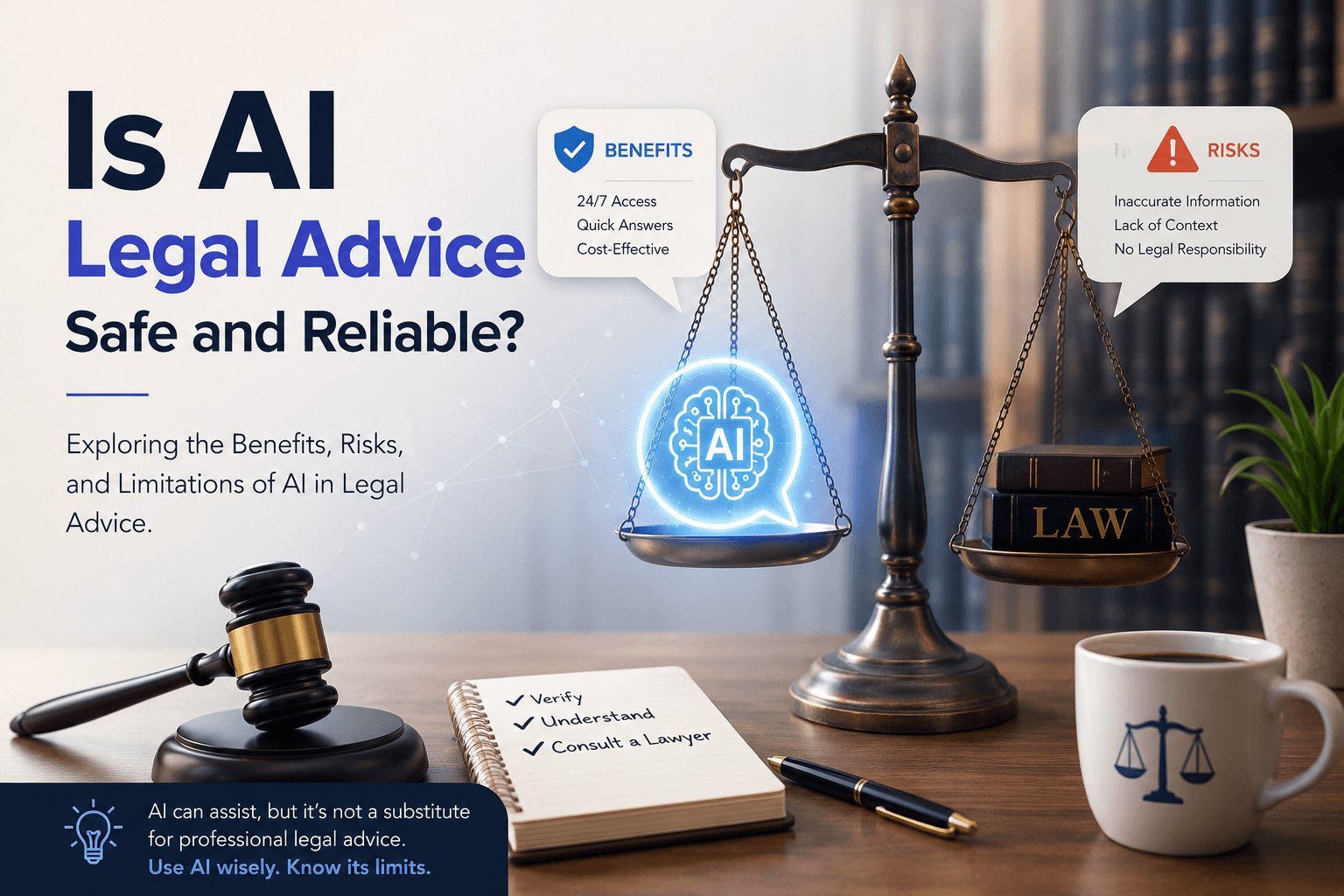 Is AI Legal Advice Safe and Reliable?