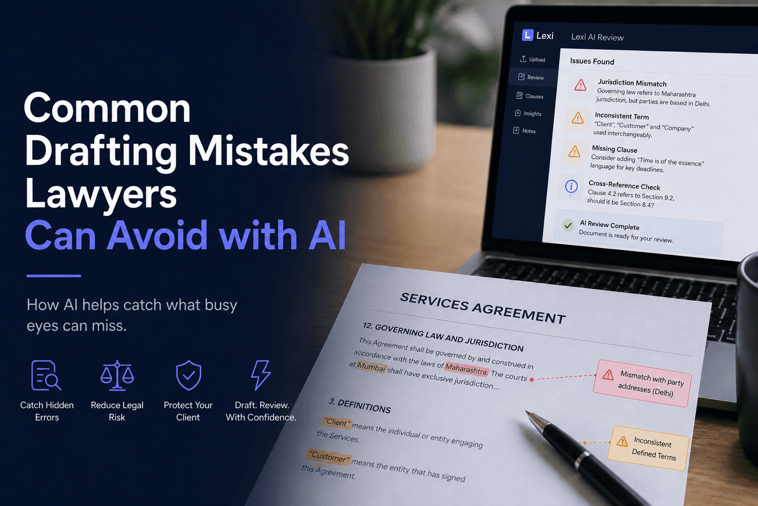 Common Drafting Mistakes Lawyers Can Catch with AI