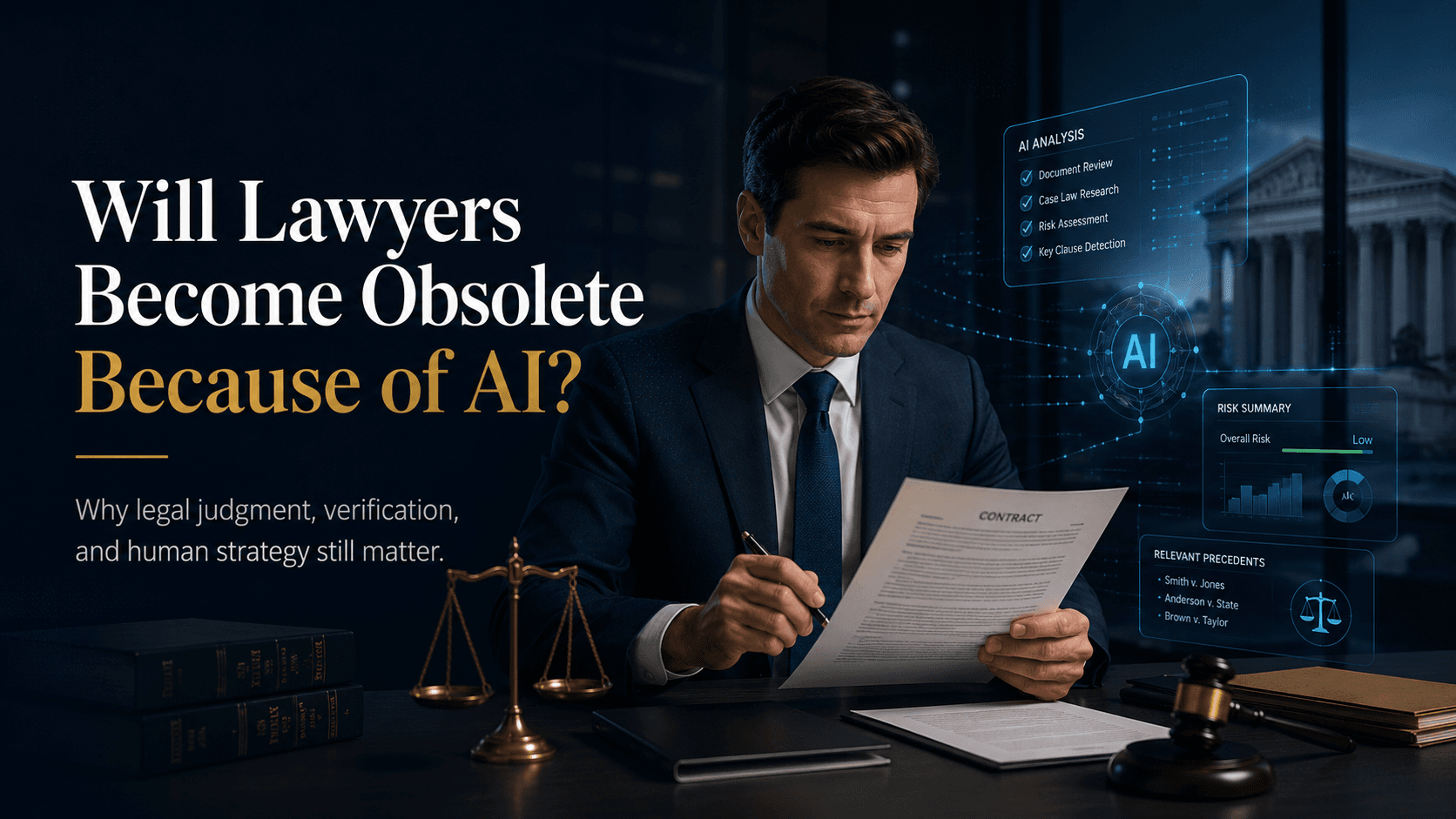 Will Lawyers Become Obsolete Because of AI?