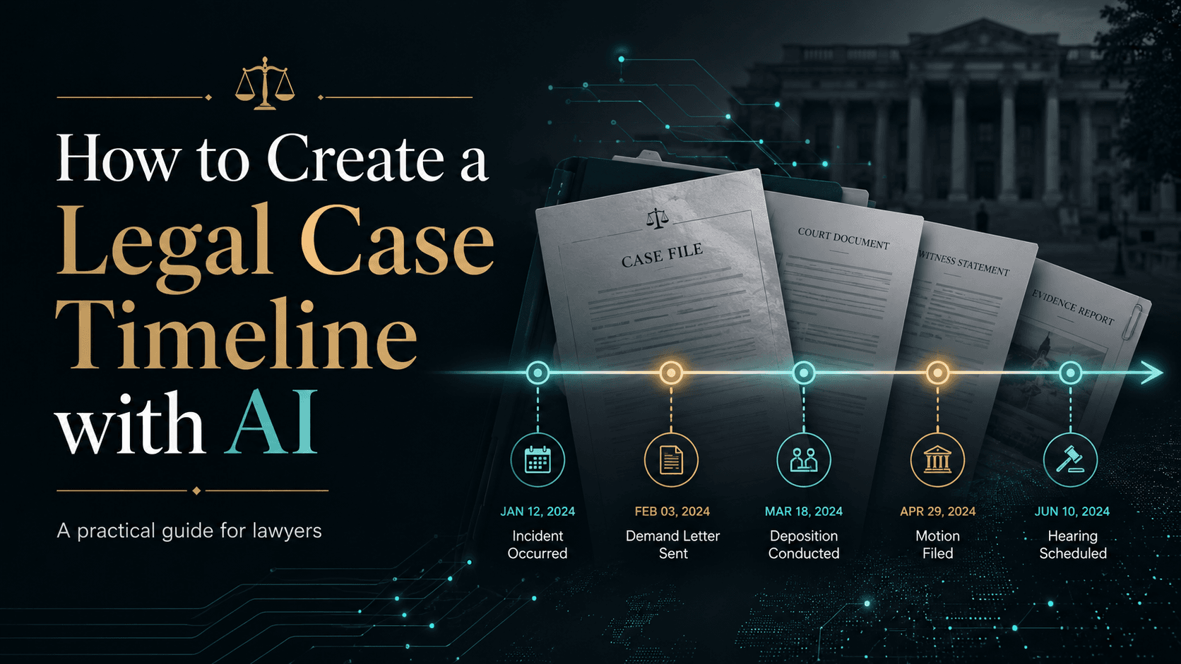 How to Create a Legal Case Timeline with AI: A Lawyer's Workflow