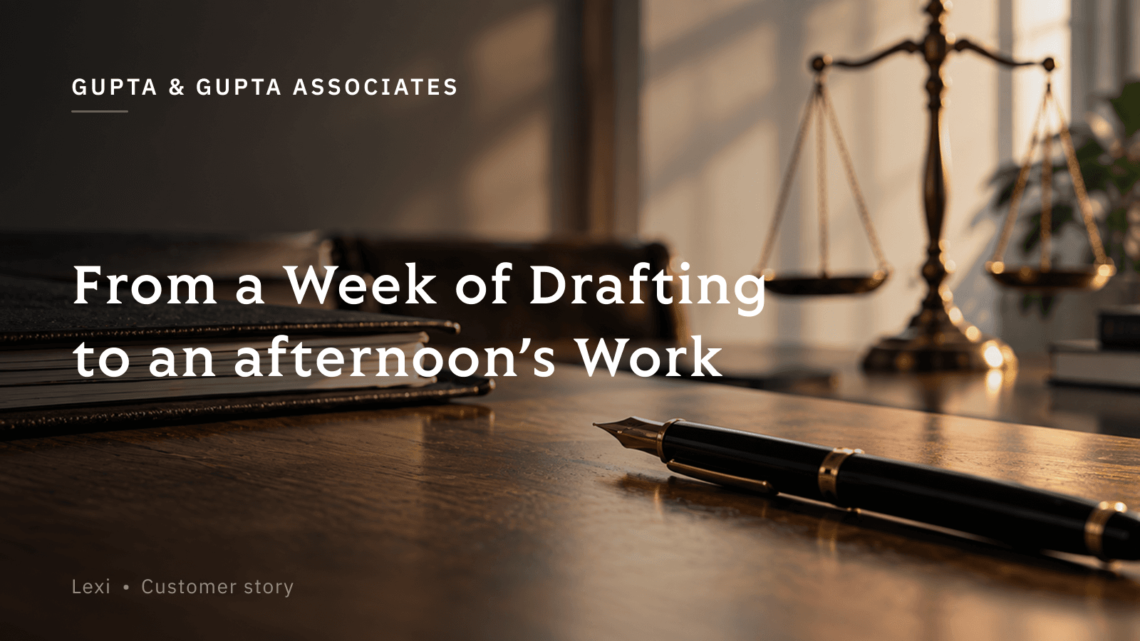 How a leading litigation firm turned a week of notice drafting into an afternoon's work